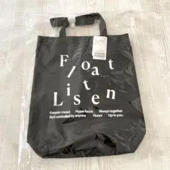 【SKIN/スキン】LOGO TOTE BAG ロゴトートバッグ ブラック