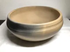 灰器 。茶道具。名作家「 寄神崇白」桂作品!炭道具 風炉用 。「崇白」在銘