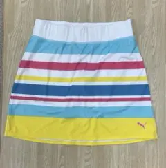 プーマ ゴルフ スカート インナーパンツ一体型 マルチカラー