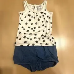 GAP 花柄ノースリーブ　90-95