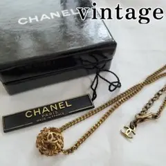 vintage CHANEL ネックレス 98A ココマーク ゴールド シャネル