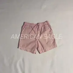 AMERICAN EAGLE メンズ コットン ハーフパンツ M ピンク