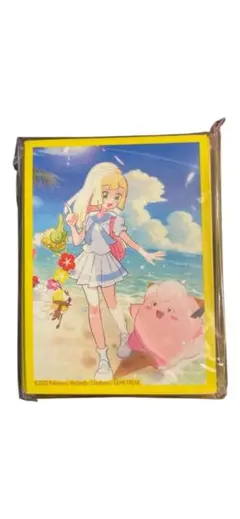 海外限定 ポケモン リーリエ ピッピ スリーブ デッキシールド 65枚