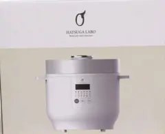 未使用 HATSUGA LABO 発芽玄米炊飯器 ELM-102 ホワイト Amazon | 発芽玄米炊飯器 HATSUGA LABO「はつが炊き」機能付きの