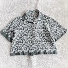 ２点おまとめ PJC KAZUKO ONISHI 大西和子 総刺繍ブラウス 2点おまとめ PJC KAZUKO ONISHI 大西和子 総刺繍ブラウス