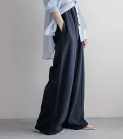 タグ付き 新品 未使用 ローリーズファーム スウェットワイドストレートパンツ