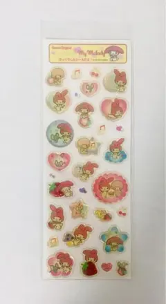 2006年製　マイメロディ　キラキラぷっくりシール　ステッカー