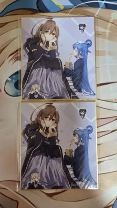 この素晴らしい世界に祝福を! オンラインくじ 色紙 2点セット
