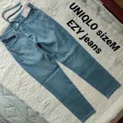 UNIQLO sizeM EZYジーンズ ウエスト76-84cm ジョグジーンズ