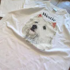 90年代 ヴィンテージ　アメリカ製　ウェスティ　Tシャツ　犬