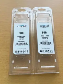 crucial SODIMM DDR4-2666 メモリ 8GB*2=16GB