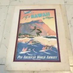 高級コアウッドのフレーム　ハワイ熱帯植物の風景画 サイン入り m11752602330_1.jpg?1708223585