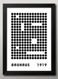 15977■ポスター アート 絵画『バウハウス　BAUHAUS』A3 マット紙