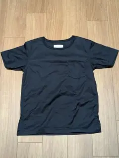 nanamica 紺 ポリエステル・綿Tシャツ