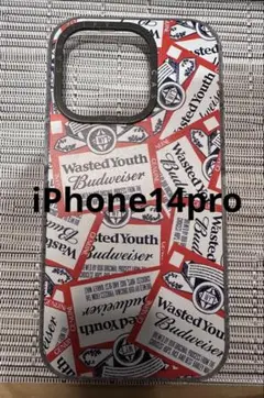 iPhoneアクセサリー CASETIFY Wasted Youth Budweiser iPhone14 Wasted Youth x Budweiser x Casetify iPhone Case Release Date