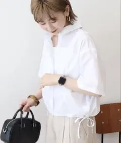 新品　アメリカンホリック　T/Rキュプラドロストヘムシャツ