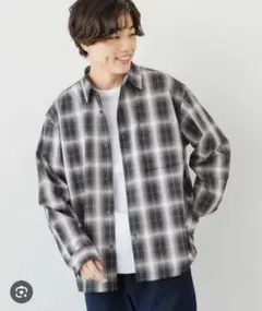GlobalWork アーバンシャツ　アーバンオンブレシャツ/147185