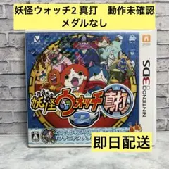 妖怪ウォッチ2 真打　Nintendo 3DS 動作未確認　メダルなし