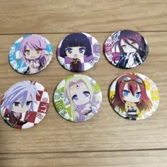 ノーゲーム・ノーライフ ゼロ 6種類コンプセットトレーディング缶バッジ