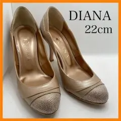 【上品】DIANA パンプス ゴールド 送料無料!