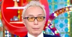 調光レンズ メガネ(眼鏡)、イメージ：所ジョージさん【新品】〔黄色⇒調光〕藍色