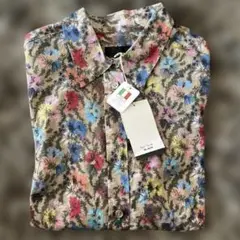 Paul Smith BLACK 花柄ブラウス 新品タグ付き サイズ42