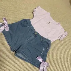 JENNI love Tシャツとショートパンツセット 160cm
