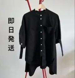 ENFOLD ROLL-UP SLEEVES SHIRT 25SS
