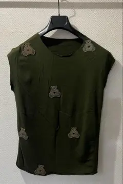 DIRK BIKKEMBERGSダークビッケンバーグ 切りっぱなしノースリーブ