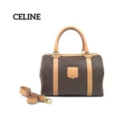 ☆美品☆ CELINE セリーヌ マカダム 2way ミニボストンバッグ
