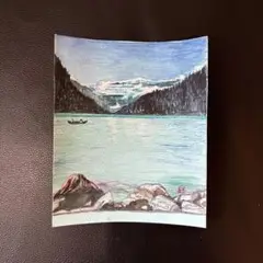 ヴィクトリア湖 【水彩画】自作
