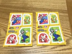 スーパーマリオ ×サーティワン ステッカー2枚セット