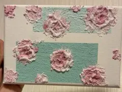 アクリル画 テクスチャーアート