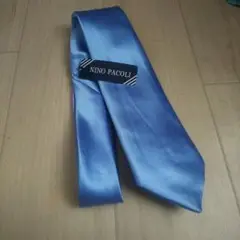 未使用 コスプレ ネクタイ 水色 サテン素材