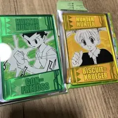 ハンターハンター 念能力カードコレクション ジャンプショップ 原作 ゴン　ビスケ