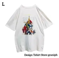 graniphグラニフドラゴンボールTシャツ人気アニメバックプリントデザイン古着