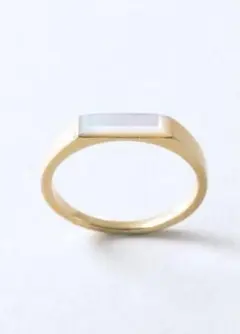 simmon シグネットリング ケシパール GEM SIGNET RING