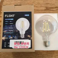 FLSNT LED電球 8W 1200LM E26 5000K