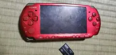 SONY PSP-3000 レッド ジャンク品