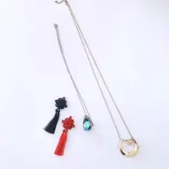 ハンドメイド品 ピアス ネックレス まとめ売り