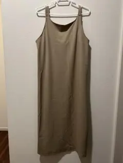 期間限定お値下げ！ベージュ/キャミワンピース/Mサイズ