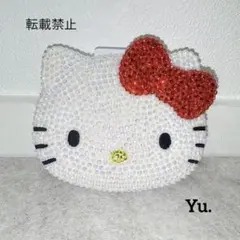 【新品未使用】キティちゃん　小物ケース　デコ