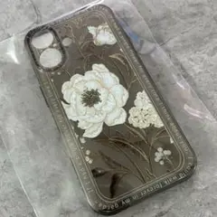 スマホケース　iPhone16 花柄