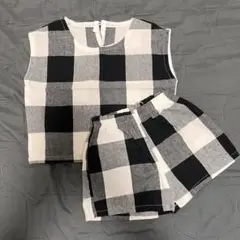 韓国子供服　セットアップ　80