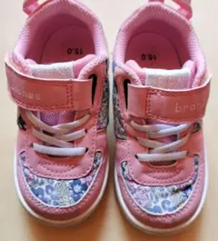 branies✕IFME ピンク花柄スニーカー 15.0