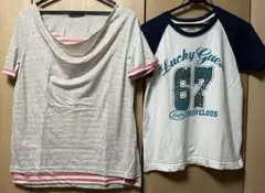 Tシャツ 2点セット　M