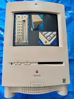 Mac Color ClassicII + 外付MOドライブ + メカニカルキー Mac Color ClassicII + 外付MOドライブ + メカニカルキー - メルカリ