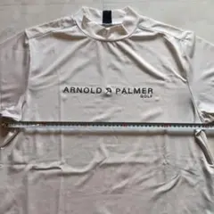 ARNOLD PALMER GOLF モックネックLサイズ ホワイト