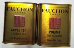 FAUCHON アップルティー125g×2缶 【賞味26.11月と25.11月】