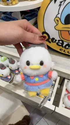 ドナルド スクルージ　ぬいぐるみ うるぽちゃちゃん　バースデー　90周年　王冠 Amazon.co.jp: ドナルド スクルージ ぬいぐるみ うるぽちゃ